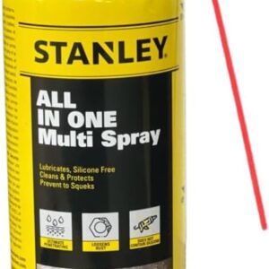 Stanley Corrosion Inhibitor Spray - Rust Remover&Cleaner Aerosol - Versatile Rust Prevention Spray for Garage, RV, Woodworking, Power Tools - 11 Oz, 1 Pack