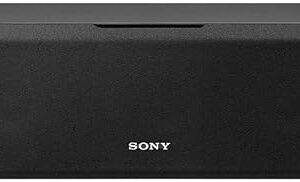 Sony SSCS8 2-Way 3-Driver Center Channel Speaker - Black, 4 Bookshelf Speaker System