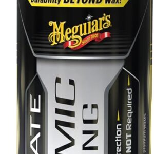 Meguiar's Ultimate Ceramic Coating - Ultra-Durable Cutting-Edge Ceramic Protection with Excellent Water Beading While also increasing gloss, Slickness, and Concealing Minor Paint Defects - 8oz Spray