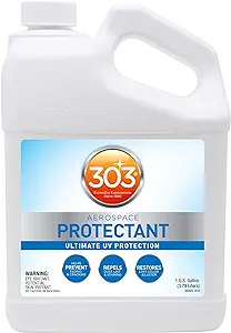 303 Products Aerospace Protectant – UV Protection – Repels Dust, Dirt, & Staining – Smooth Matte Finish – Restores Like-New Appearance – 128 Fl. Oz. (30320)