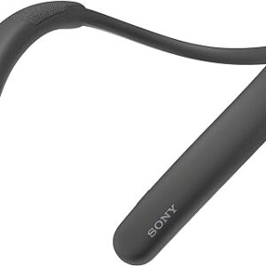 Sony SRS-NB10 Wireless Neckband Bluetooth Speaker Comfortable and Lightweight with Technology to Work from Home, Built-in mic, 20 Hours of Battery Life, and IPX4 Splash-Resistant- Charcoal Gray