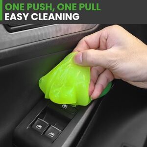 Car Cleaning Gel 4-Pack Kit，Universal Detailing Automotive Dust Car Crevice Cleaner Putty Cleaning Keyboard Cleaner，Men's and Women's Car Detailing Supplies Accessories.