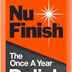 Nu Finish Car Polish and Sealant, Once A Year Car Polish, 16 Oz