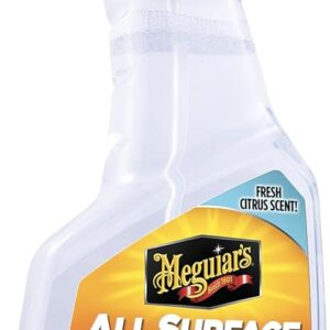 Meguiar's All Surface Interior Cleaner - All Purpose Interior Cleaner Quickly and Safely Cleans All Your Interior Surfaces and Leaves Behind a Pleasant Scent - Premium Auto Interior Cleaner, 16oz