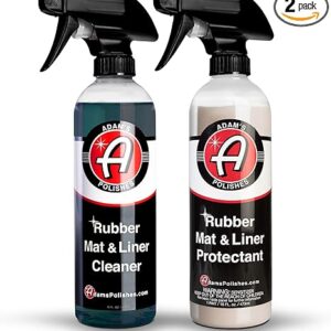 Adam's Polishes Rubber Mat & Liner Protectant (Cleaner & Protectant Combo)