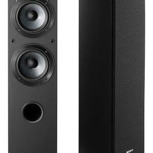 Sony SSCS3 3-Way Floor-Standing Speaker (Single) - Black