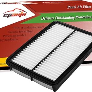 EPAuto GPA0A (PE07-13-3A0A) Replacement for Mazda Rigid Panel Engine Air Filter for SkyActiv Mazda 3 (2013-2018), Mazda 6 (2014-2021), CX-5 2.5L (2013-2021)